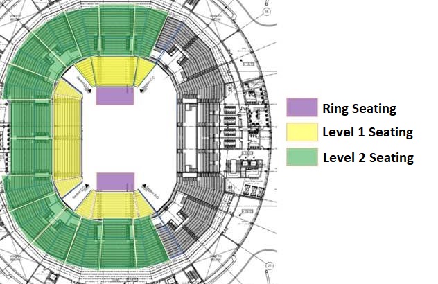 Sports Hall King Abdullah Sport City, Jeddah, Saudi Arabia / Sports Hall King Abdullah Sport City, Jeddah, Saudi Arabia Venue Seating Plan