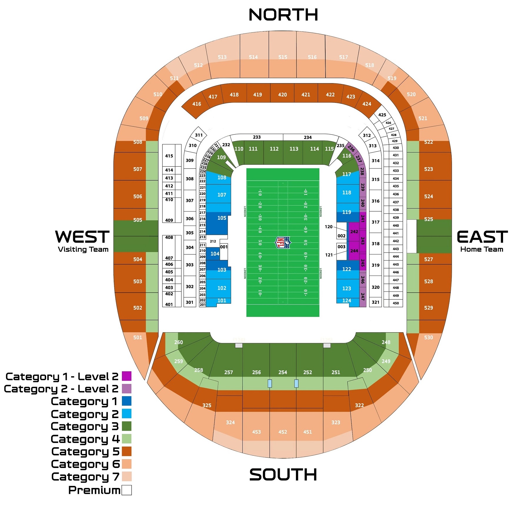 New York Giants vs Green Bay Packers Tickets, NFL London 2022 Tickets at Tottenham  Hotspur Stadium on Sun, Oct 09, 2022 (14:30)