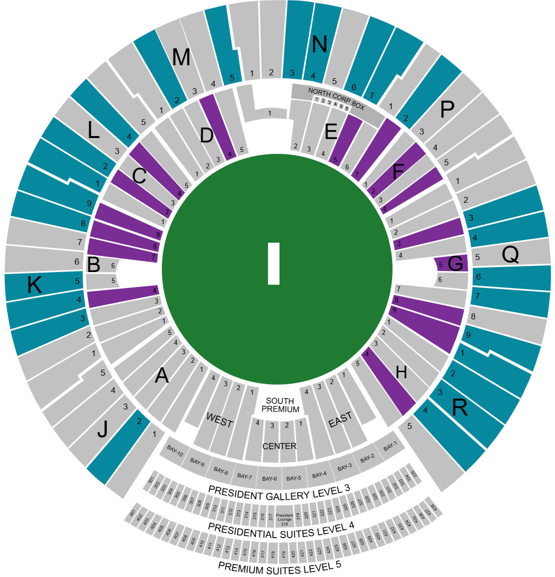 Narendra Modi Stadium, Ahmedabad, India / Narendra Modi Stadium, Ahmedabad, India Venue Seating Plan