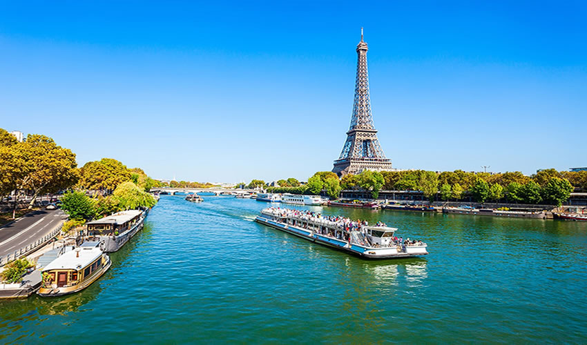River Seine, Paris, France Seating Plan