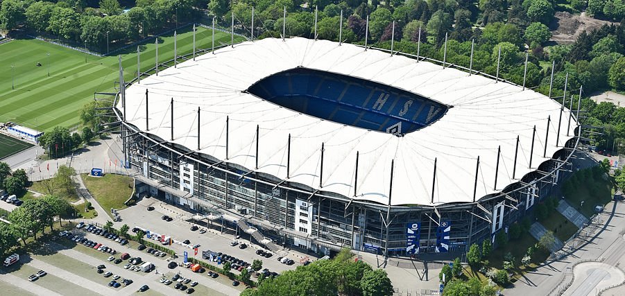 Volksparkstadion , Hamburg, Germany Seating Plan