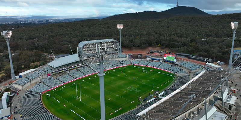 GIO Stadium Canberra, Bruce, Australia Seating Plan
