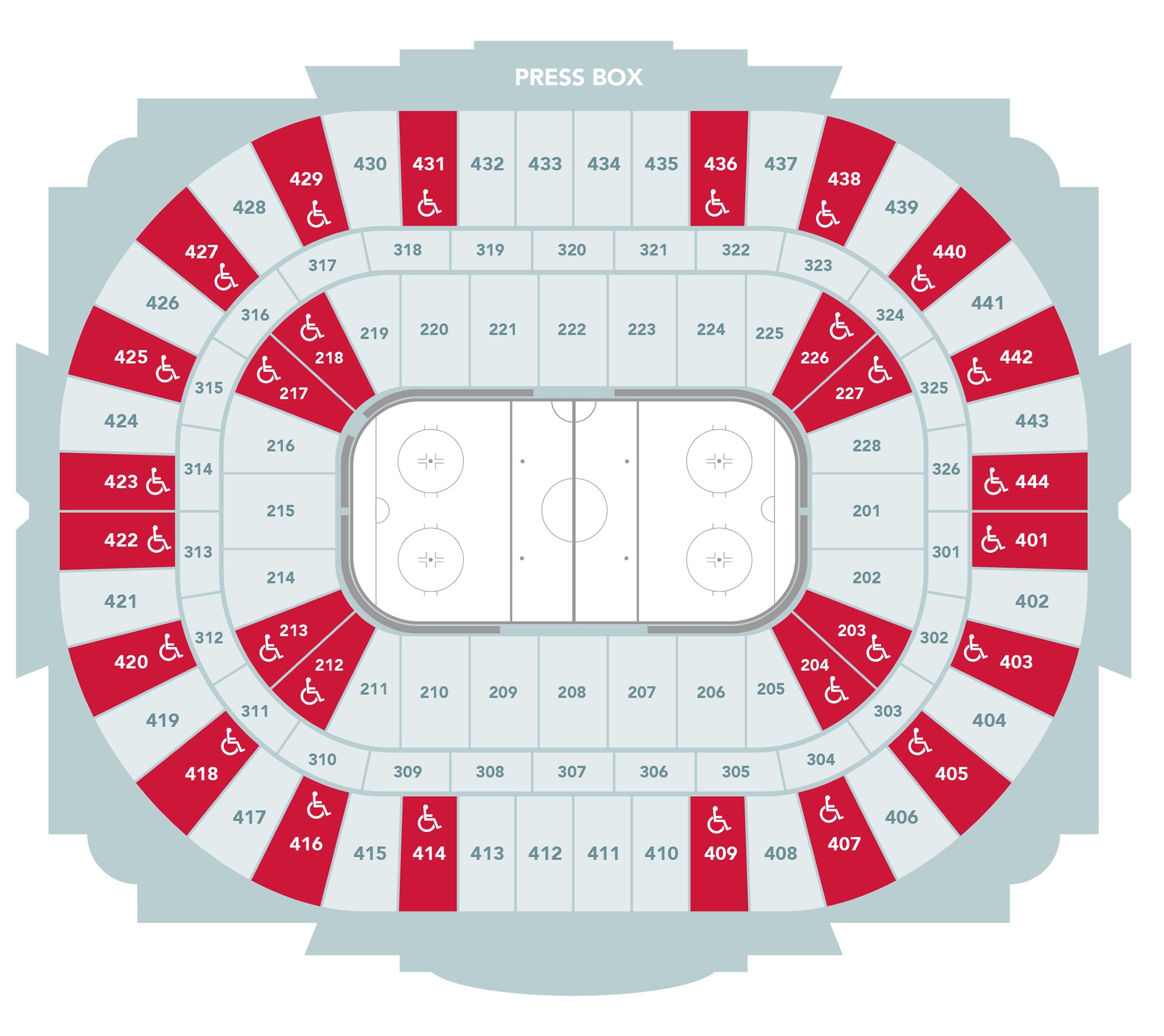Anaheim Arena, Anaheim, United States / Anaheim Arena, Anaheim, United States Venue Seating Plan