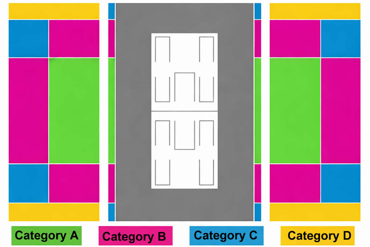 LA Convention Center Hall 1, Los Angeles, California, United States / LA Convention Center Hall 1, Los Angeles, California, United States Venue Seating Plan