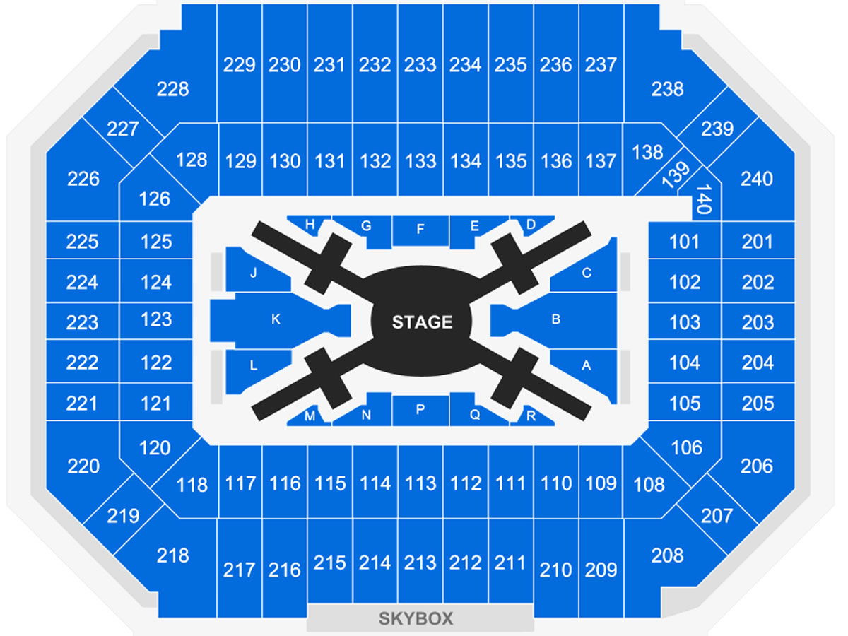 Stanford Stadium, Stanford, California, United States / Stanford Stadium, Stanford, California, United States Venue Seating Plan