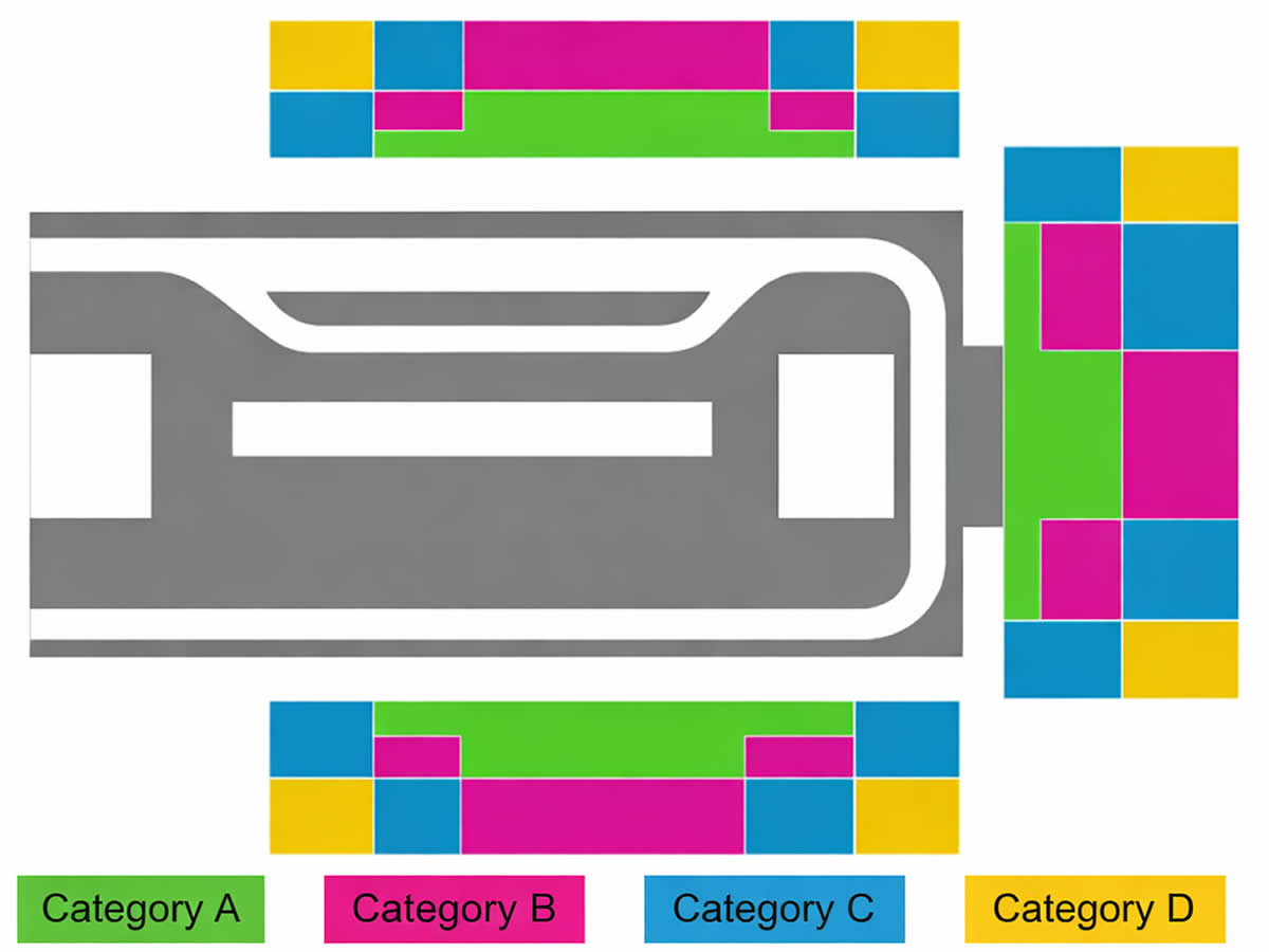 Valley Complex 2 , Los Angeles, California, United States / Valley Complex 2 , Los Angeles, California, United States Venue Seating Plan