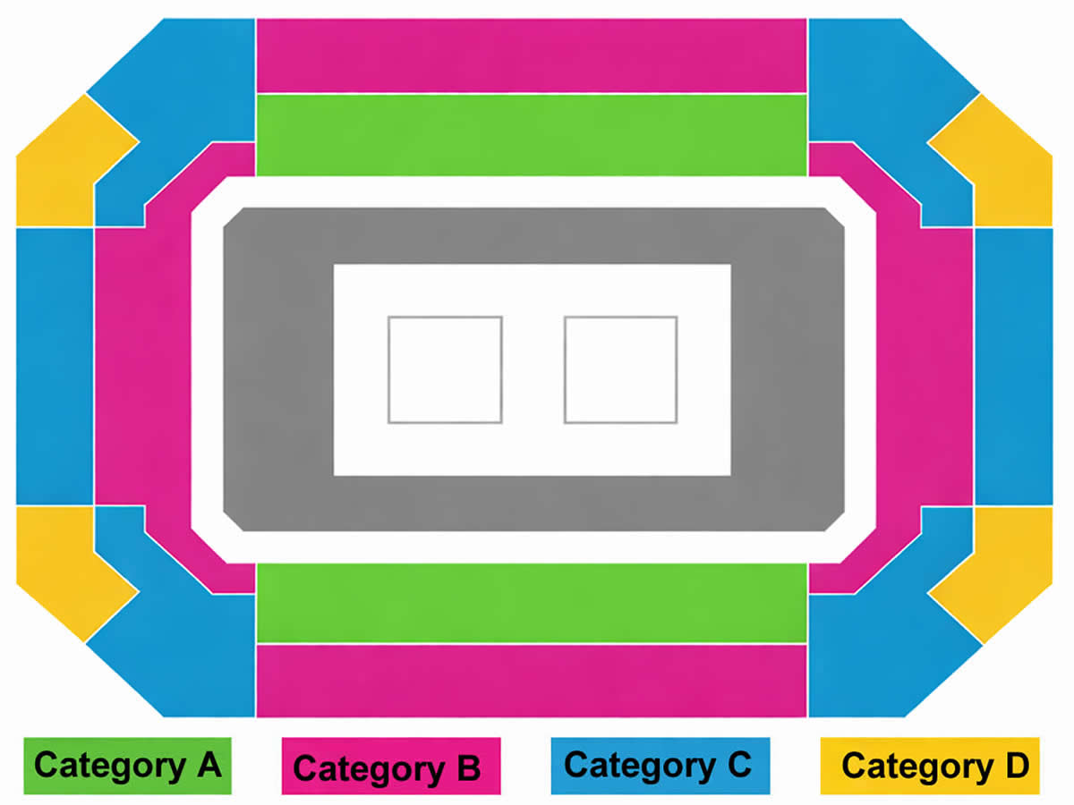 LA Convention Center Hall 2, Los Angeles, California, United States / LA Convention Center Hall 2, Los Angeles, California, United States Venue Seating Plan