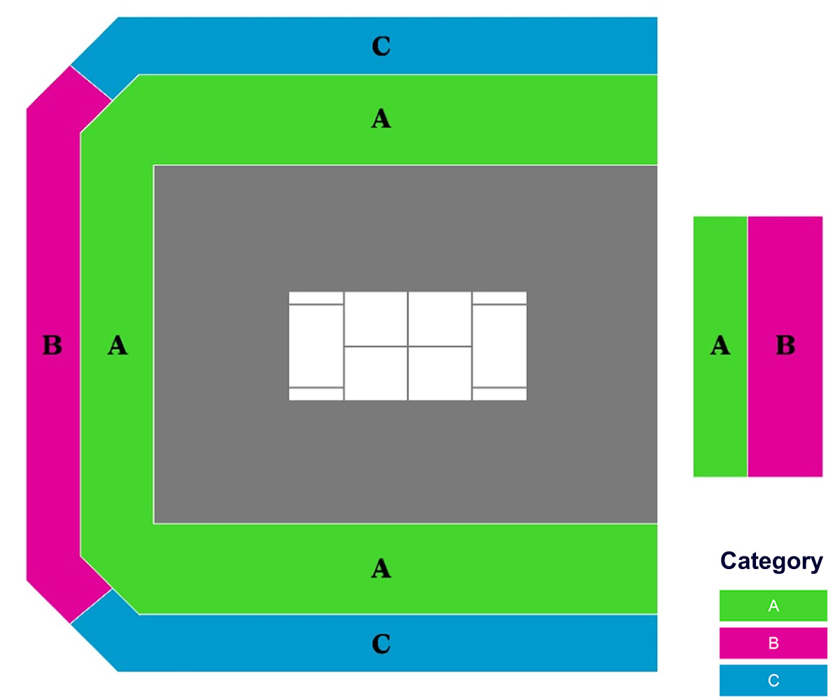 Carson Court 1, California, United States / Carson Court 1, California, United States Venue Seating Plan
