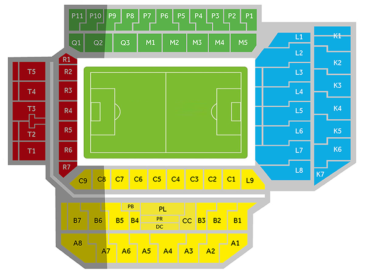 Villa Park, Birmingham, United Kingdom / Villa Park, Birmingham, United Kingdom Venue Seating Plan