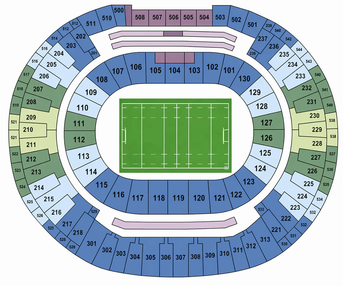 EStadio do Maracana, Rio De Janeiro, Brazil / EStadio do Maracana, Rio De Janeiro, Brazil Venue Seating Plan