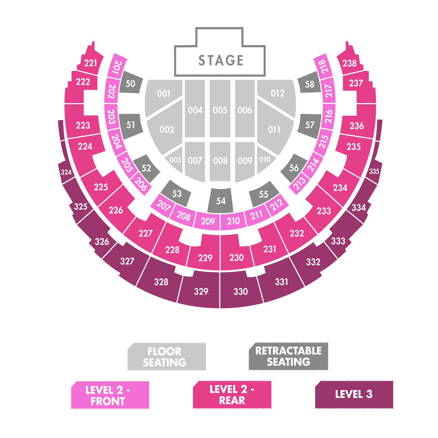 Edinburgh Military 2018 Seating Chart