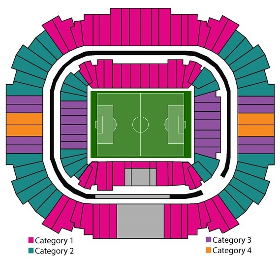 St Petersburg Stadium World Cup Seating Chart