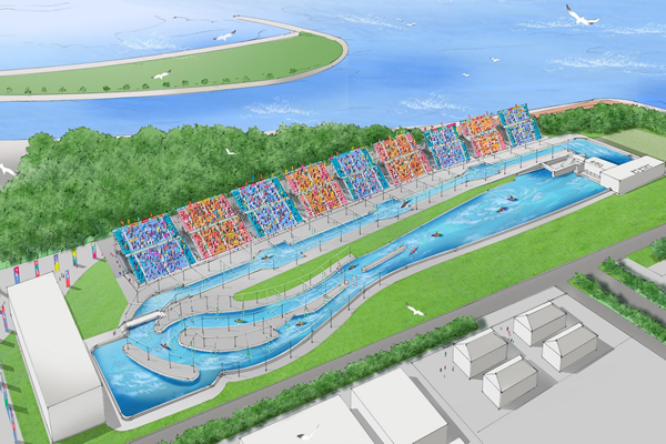 Kasai Canoe Slalom Centre, Tokyo, Edogawa-Ku, Japan / Kasai Canoe Slalom Centre, Tokyo, Edogawa-Ku, Japan Venue Seating Plan